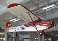 D-EOMA - Piper L-4J Cub / Grasshopper at the Deutsches Museum, München (Munich) - by Ingo Warnecke