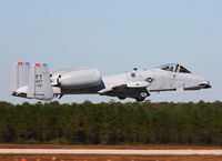 81-0967 @ KNPA - A-10C from the USAF 23rd W.G. performing a low pass at NAS Pensacola, FL. during at the 2011 Blue Angels Homecoming airshow. - by Thomas P. McManus