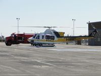 N120LA @ POC - Being re-fueled hot and getting ready to respond to a call out - by Helicopterfriend