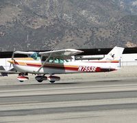 N7553E @ CCB - Almost down - by Helicopterfriend