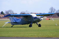G-BICX @ EGTC - privately owned - by Chris Hall