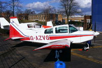 G-AZVG @ EGTC - privately owned - by Chris Hall