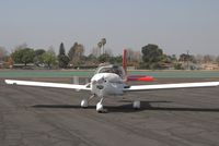 N455HR @ EMT - RV-12 arriving El Monte Airport  Fly-in 2-26-2012 - by Rich Spellman
