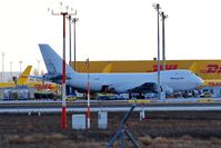 N792CK @ EDDP - Re-loading of a big bird on DHL apron.... - by Holger Zengler