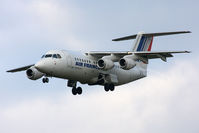 EI-RJJ @ EGNT - British Aerospace Avro 146-RJ85 on approach to Runway 25 at Newcastle Airport, March 2012. - by Malcolm Clarke