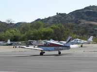 N9339J @ SZP - 1966 Piper PA-28-180 CHEROKEE, Lycoming O&VO-360 180 Hp, landing roll Rwy 04 - by Doug Robertson