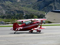 N49BR @ SZP - 1980 Aerotek PITTS S-2A, Lycoming AEIO-540 260 Hp, taxi to Rwy 04 - by Doug Robertson