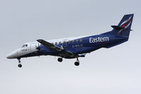 G-MAJC @ EGNT - British Aerospace Jetstream 41 on approach to Runway 25 at Newcastle Airport, March 2012. - by Malcolm Clarke