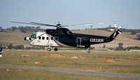 C-FCLM @ YSWG - Sikorsky S-61N taking off from Wagga Wagga Airport for flood operations. - by YSWG-photography