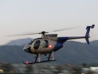N108PP @ POC - Picking up speed for lift off - by Helicopterfriend