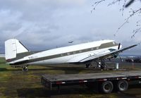 N115SA @ KHIO - Douglas DC-3C at the Classic Aircraft Aviation Museum, Hillsboro OR - by Ingo Warnecke