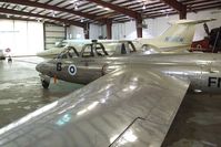 N71FM @ KHIO - Fouga CM.170 Magister at the Classic Aircraft Aviation Museum, Hillsboro OR - by Ingo Warnecke