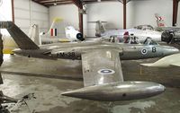 N71FM @ KHIO - Fouga CM.170 Magister at the Classic Aircraft Aviation Museum, Hillsboro OR - by Ingo Warnecke