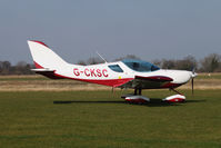 G-CKSC @ EGSV - Just landed. - by Graham Reeve