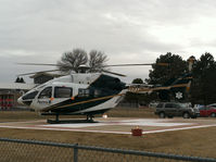 N911MK @ IA99 - Just landed for patient transport at Lakes Regional Healthcare in Spirit Lake, IA - by dd13528
