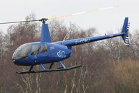 G-CCWJ @ EGCB - 2004 Robinson R44 Raven II, c/n: 10363