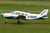 G-BSHP @ EGCB - 1986 Piper PA-28-161, c/n: 28-8616002 - by Terry Fletcher