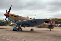 AB910 @ EGSU - One of the Spitfires in the BBMF inventory - by glider