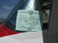 N7917G @ SZP - 1970 Cessna 172L SKYHAWK II, Lycoming O-320-E2D 150 Hp, data card with nice compliment - by Doug Robertson