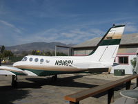 N916RL @ SZP - 1972 Cessna 340, two Continental TSIO-520-K 285 Hp each. Turbocharged and Pressurized. - by Doug Robertson