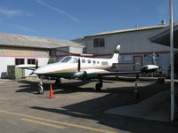 N916RL @ SZP - 1972 Cessna 340, two Continental TSIO-520-K 285 Hp each. Turbocharged and Pressurized. - by Doug Robertson