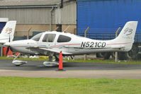 N521CD @ EGBJ - At Gloucestershire Airport