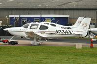 N224RC @ EGBJ - At Gloucestershire Airport - by Terry Fletcher