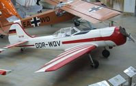 DDR-WQV - Yakovlev Yak-50 at the Deutsches Museum Flugwerft Schleißheim, Oberschleißheim - by Ingo Warnecke
