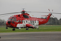 EI-MES @ EIWT - Irish Coast Guard Sea King, parked on the apron at Weston.