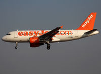 G-EZDR @ LEBL - Landing rwy 25R - by Shunn311
