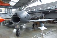 KE-105 - Canadair CL-13B Sabre 6 (North American F-86 Sabre) at the Deutsches Museum Flugwerft Schleißheim, Oberschleißheim - by Ingo Warnecke