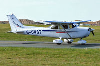 G-OWST @ EGNH - 1999 Cessna 172S, c/n: 172S8163 at Blackpool - by Terry Fletcher