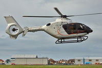 G-SENS @ EGNH - 2009 Eurocopter EC-135T-2+, c/n: 0833 at Blackpool - by Terry Fletcher