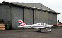 G-TECI @ EGTB - Originally and currently owned to, Polarb Air Ltd June 2010 & Operated by, British Airways Flying Club with BA tail livery - Outside a Bellman hangar. - by Clive Glaister