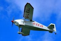 G-CEJE @ BREIGHTON - Distinctive shape - by glider
