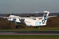 G-JEDN @ EGCC - flybe - by Chris Hall