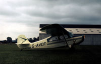 G-AVDT @ EGBK - Aeronca 7AC seen at the 1974 Popular Flying Association Fly-in at Sywell. - by Peter Nicholson