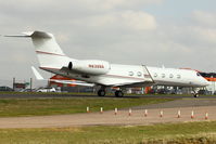 N838BA @ EGGW - 2007 Gulfstream Aerospace GV-SP (G550), c/n: 5140 at Luton - by Terry Fletcher