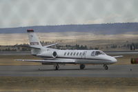 N757TR @ BIL - Citation 560 @ BIL - by Daniel Ihde