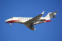 N3337H @ EEN - Challenger straight in final runway 02, Dillant-Hopkins Airport, Keene, NH