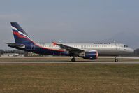 VP-BME @ LOWS - Aeroflot Airbus 320