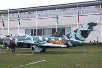7469 - Mikoyan i Gurevich MiG-17F FRESCO-C at the Museum of Flight, Seattle WA - by Ingo Warnecke