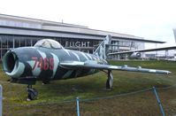 7469 - Mikoyan i Gurevich MiG-17F FRESCO-C at the Museum of Flight, Seattle WA - by Ingo Warnecke