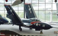 131232 - Grumman F9F-8 Cougar at the Museum of Flight, Seattle WA - by Ingo Warnecke