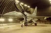 80-0601 @ EDFH - Glenda was the third factory fresh F-16 (at the time most crew chiefs hadn't ever seen a new aircraft) I was assigned to as crew chief. She was a block 15 model assigned to the 10th Tac Ftr Sq Blue Zoo/50th Tac Ftr Wg, Hahn AB, Germany. - by Ironramper