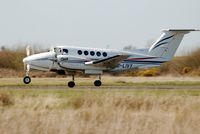 G-LIVY @ EGFH - One of Dragonfly Aviation Service's Super King Air departing. New owners and re-registered G-FLYW on 18 December 2012. - by Roger Winser