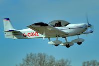G-CGVZ @ EGSV - LAA & Homebuilt Fly In - by glider