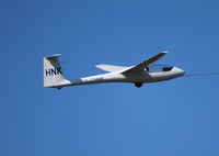 G-CHNK @ EGTB - PZL-Bielsko SZD-51-1 Junior on aero tow at Wycombe Air Park. Ex BGA4070 - by moxy