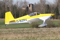 G-BZRV @ EGSV - About to touch down. - by Graham Reeve