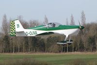 G-OJVA @ EGSV - About to touch down. - by Graham Reeve